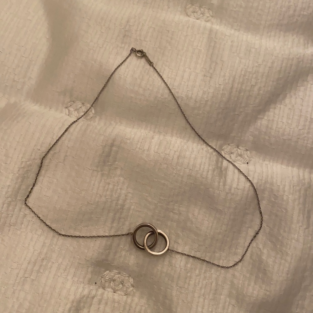 Women's Tiffany interlocking pendents necklace